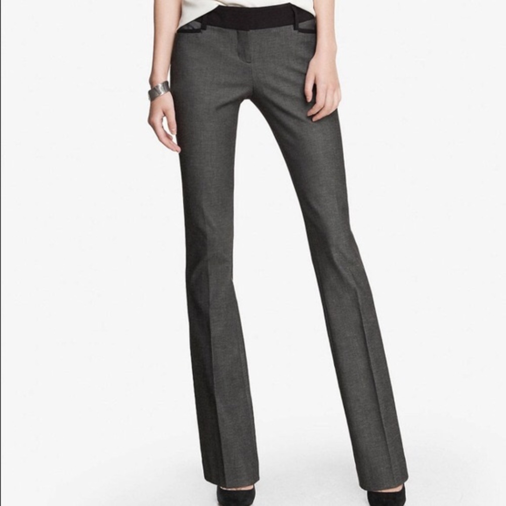 Express Columnist Barely Boot Trousers